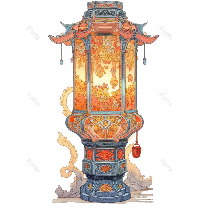 春节图片,灯谜元素,传统节日PNG,中国元素免抠素材